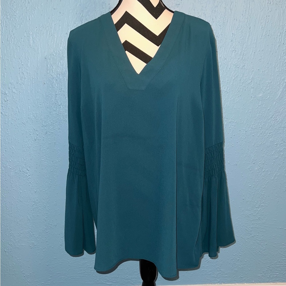Michael Kors Teal Blouse